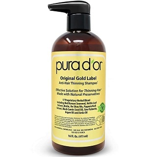 PURA D’OR Original Gold Label Shampoo