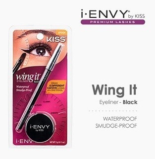 I Envy by Kiss Wing it Gel Eyeliner with Stencil