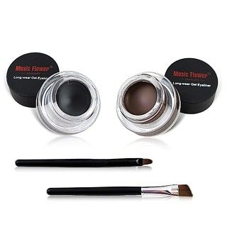 UCANBE 2 in 1 Black and Brown Gel Eyeliner