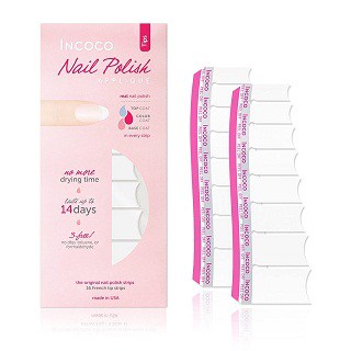 Incoco Nail Polish Strips French Manicure