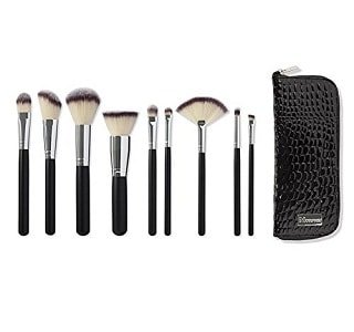 Morphe 9 Piece Deluxe Vegan MakeUp Brush Set