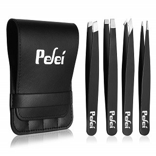 Pefei Best Precision Tweezers for Eyebrows