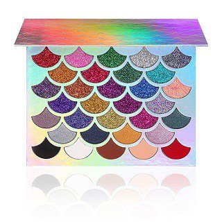 The Original Mermaid Glitter Eyeshadow Palette