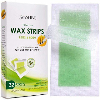 Avashine Wax Strips Brazilian Hair Removal