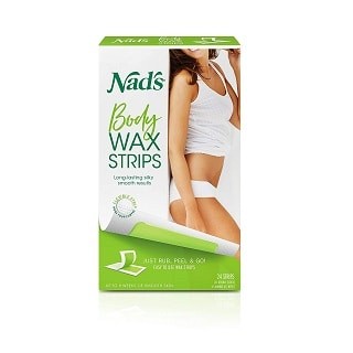 Nad's Body Wax Strips - Hair Removal for Women