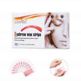 Waxkiss Eyebrows Wax Strips Cold Waxing Strip