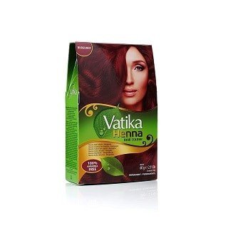 Dabur Vatika Henna Burgundy Hair Color Ammonia-Free