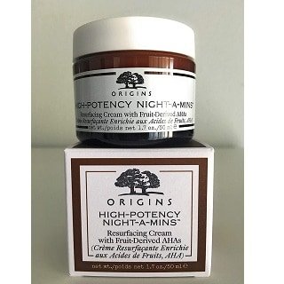 Origins High Potency Night A Mins Resurfacing Cream