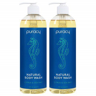 Puracy Natural Body Wash – Citrus and Sea Salt