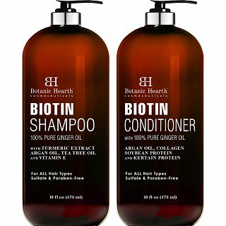 Botanic Hearth Biotin Shampoo and Conditioner Set