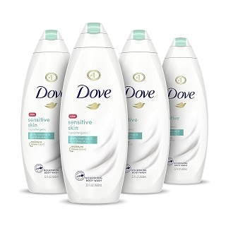 Dove Body Wash Hypoallergenic and Sulfate-Free
