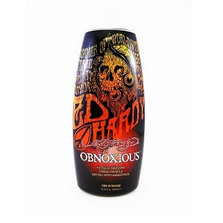 Ed Hardy Obnoxious Extreme Bronzer Tingle Tanning Lotion