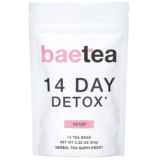Baetea 14-Day Teatox Herbal Detox Tea Supplement