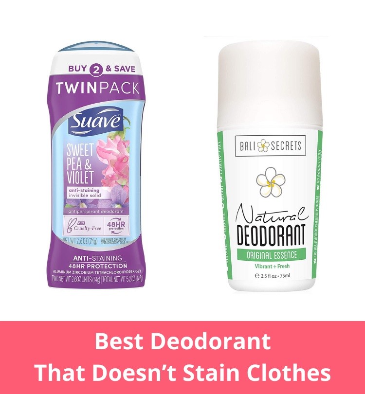 Best Deodorant That Doesn’t Stain Clothes
