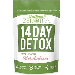FATBOM Zero Tea 14 Day Detox Tea for Cleanse