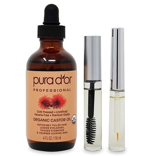 PURA DOR Organic Castor Oil 100 Percent Pure Natural