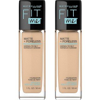 Maybelline Fit Me Matte + Poreless Liquid Foundation Makeup