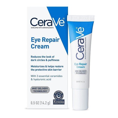 CeraVe Eye Repair Cream for Dark Circles and Puffiness