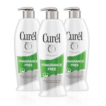 Curel Fragrance Free Body Lotion, Unscented Dry Skin Moisturizer