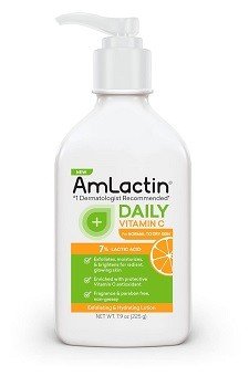 AmLactin Daily Vitamin C Lotion Skin-Brightening Exfoliator