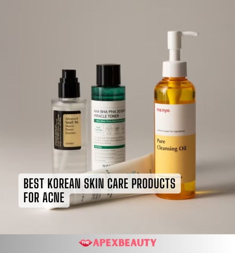 Top 8 Best Korean Skin Care Products For Acne In 2026 | The Apex Beauty