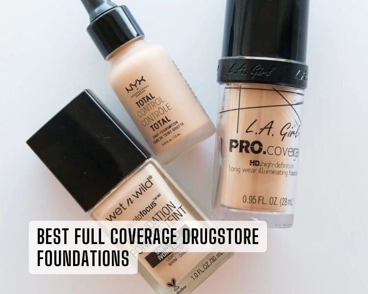 best full coverage drugstore foundations