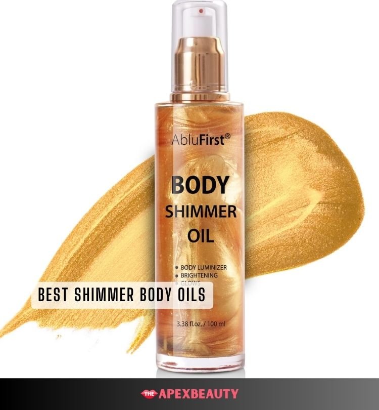 best shimmer body oils